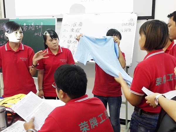 XPJ新京葡员工培训现场